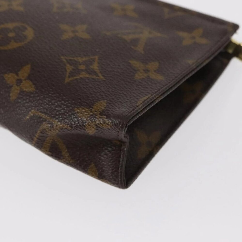LOUIS VUITTON Monogram Poche Toilette 15 Pouch M47546 LV Auth 157939 - Picture 16 of 16